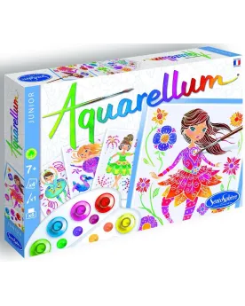 AQUARELLUM JUNIOR BALLERINES  La célèbre technique créative adaptée...