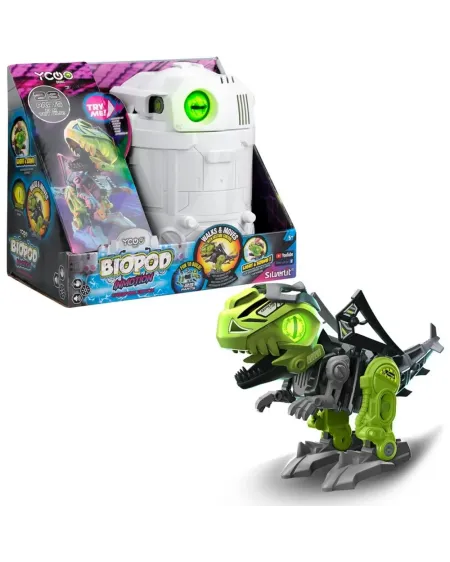 BIOPOD ROBOT T-REX A MONTER L/S GM  Ouvre la capsule et construis t...