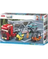 TOWN TRANSPORTEUR AUTO + MOTO + CLARK  542 pièces. SLU38-B0880 SLUB...