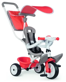 TRICYCLE BABY BALADE Evolutif. Armature métallique avec roues silen...