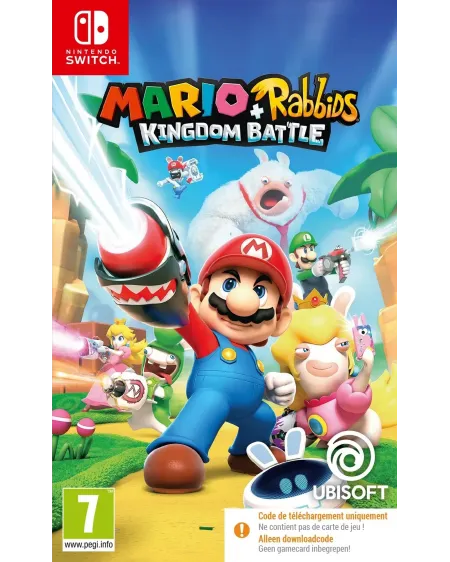 SWITCH MARIO+RABBIDS KINGDOM BATTLE Code de téléchargement.    SWT6...