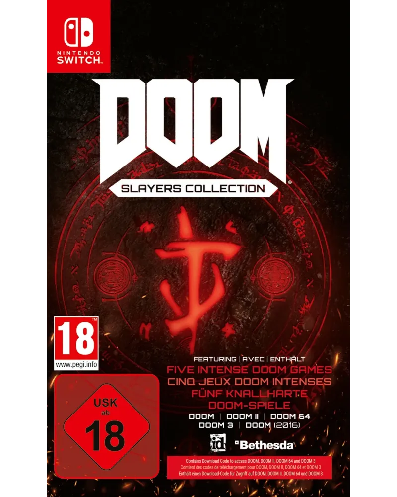 SWITCH DOOM SLAYERS COLLECTION   SWT642395 NINTENDO SWITCH Âge Mini...