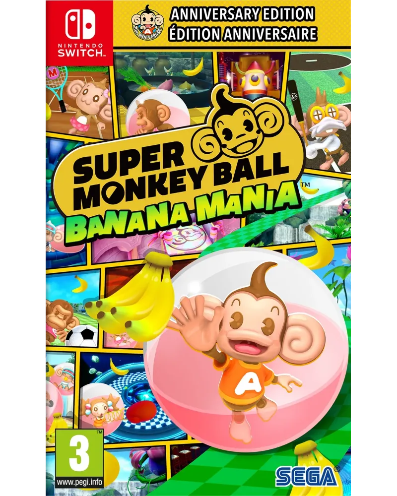 SWITCH SUPER MONKEY BALL BANANA MANIA   SWT704468 NINTENDO SWITCH Â...