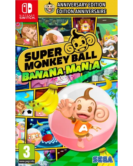 SWITCH SUPER MONKEY BALL BANANA MANIA   SWT704468 NINTENDO SWITCH Â...