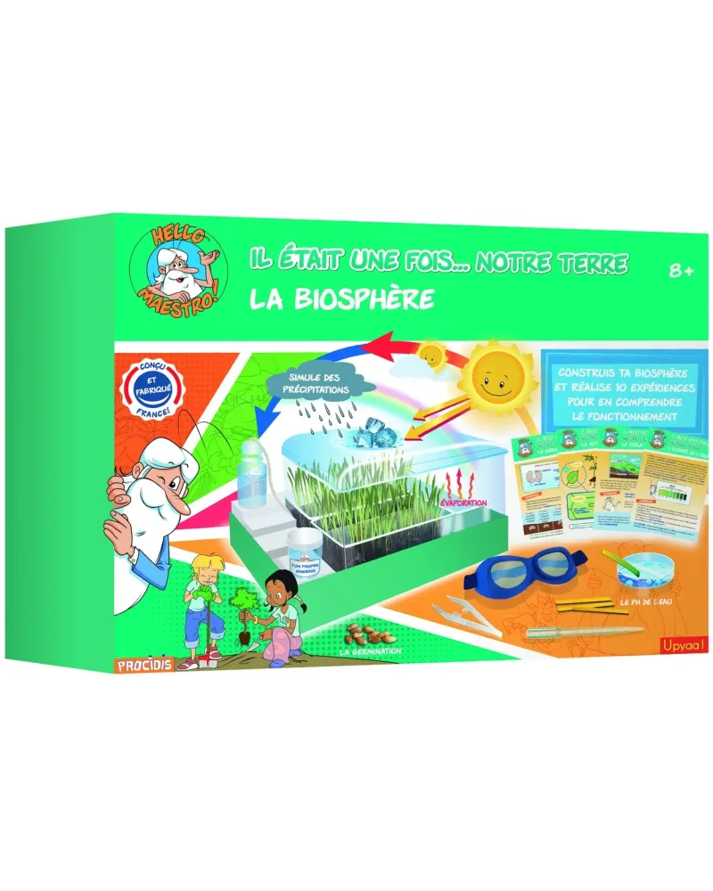 IL ETAIT UNE FOIS NOTRE TERRE BIOSPHERE Permet de créer sa biosphèr...