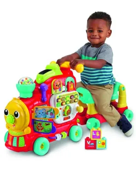 MAXI LOCO MON TROTTI TRAIN 7 EN 1 Porteur, trotteur, pousseur, jeu ...