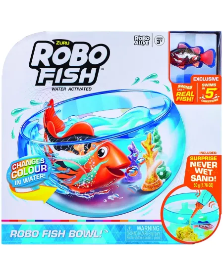 AQUARIUM + ROBO FISH ASS.  Crée un bel univers à ton Robo Fish avec...