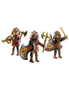 3 COMBATTANTS BURNHAM RAIDERS   PMB70672 PLAYMOBIL Pays d'origine: ...