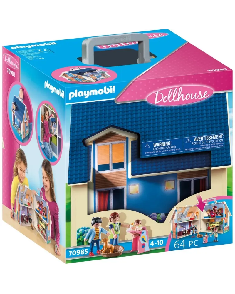 MAISON TRANSPORTABLE   PMB70985 PLAYMOBIL Coup de coeur: Oui -Âge M...