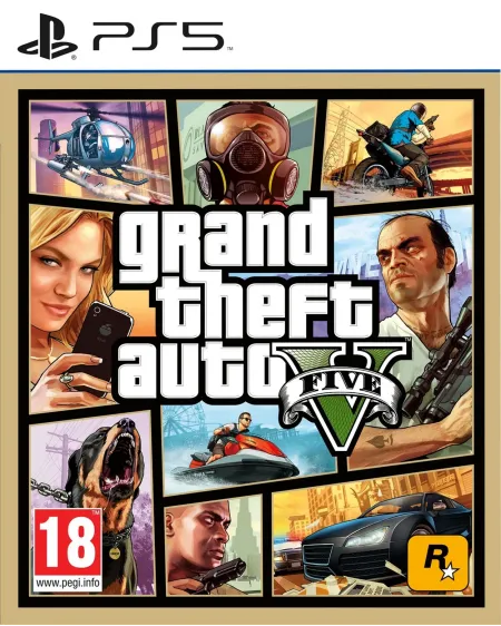 PS5 GRAND THEFT AUTO V   PS5543190 PLAYSTATION 5 Âge Minimum: 18A -...