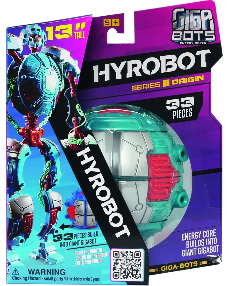 GIGA BOTS ENERGY CORE HYROBOT  33 pièces à assembler pour construir...