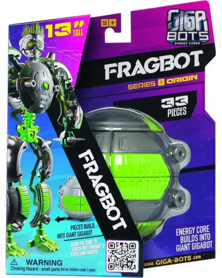 GIGA BOTS ENERGY CORE FRAGBOT  33 pièces à assembler pour construir...