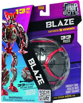 GIGA BOTS ENERGY CORE BLAZE  33 pièces à assembler pour construire ...
