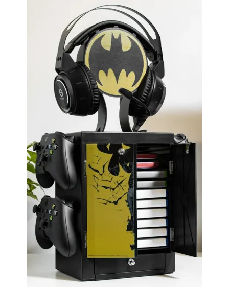 MEUBLE DE RANGEMENT BATMAN POUR GAMER Capable de contenir jusqu'à 1...