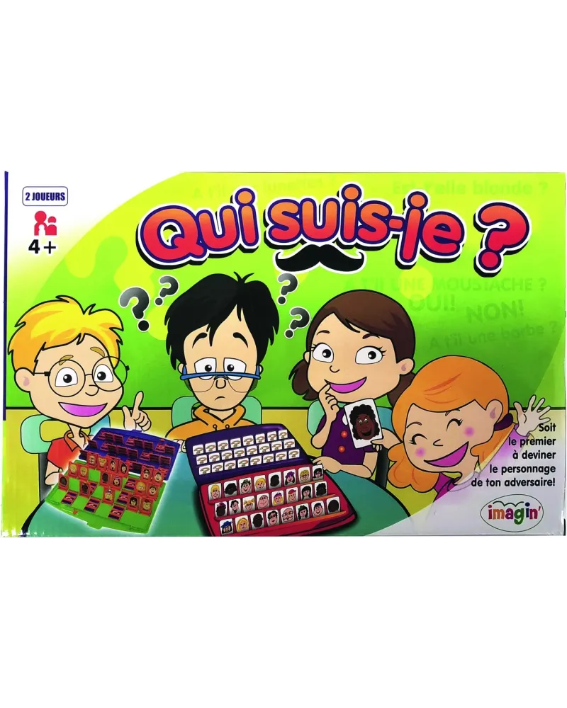 JEU QUI SUIS-JE ?  Pose les bonnes questions pour être le 1er à déc...