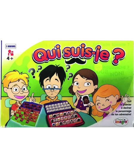 JEU QUI SUIS-JE ?  Pose les bonnes questions pour être le 1er à déc...