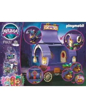 CHARIOT AVEC FEES ET PHENIX   PMB71031 PLAYMOBIL Âge Minimum: 7A -Â...