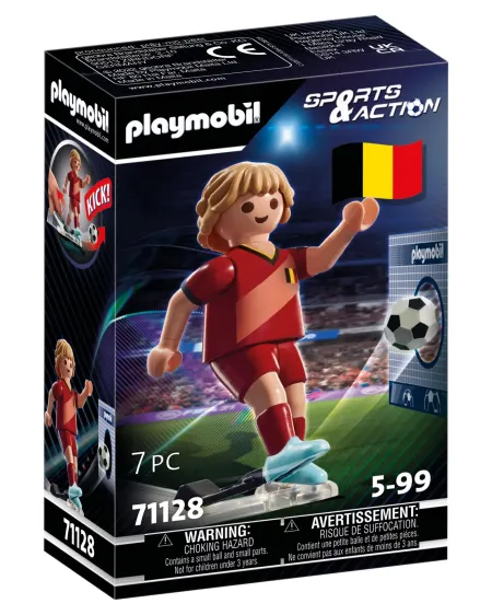 JOUEUR DE FOOT BELGE - 2022   PMB71128 PLAYMOBIL Âge Minimum: 5A -Â...