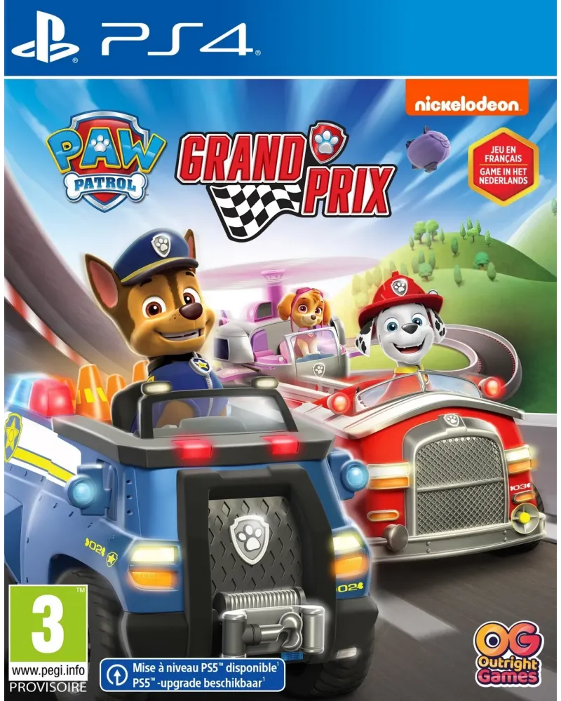 PL4 PAW PATROL GRAND PRIX   PS4803797 PLAYSTATION 4 Âge Minimum: 7A...