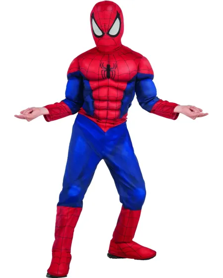 COST. DE LUXE SPIDERMAN 5/6 ANS  Taille M. Existe en tailles S et L...