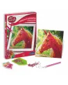 CANEVAS A DIAMANTER CHEVAL  Réalise de jolies créations à base de m...