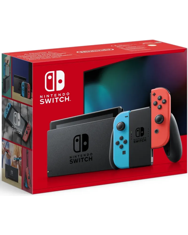 SWITCH CONSOLE ROUGE&BLEUE VA PKG   SWT10010738 NINTENDO SWITCH Âge...