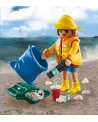 BENEVOLE RAMASSAGE DE DECHET  GAMME SPECIAL PLUS PMB71163 PLAYMOBIL...