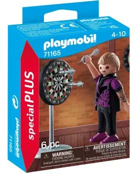 JOUEUR DE FLECHETTES  GAMME SPECIAL PLUS PMB71165 PLAYMOBIL Âge Min...