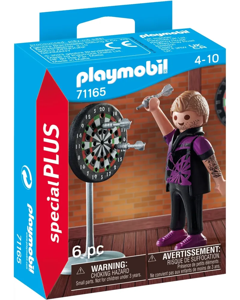 JOUEUR DE FLECHETTES  GAMME SPECIAL PLUS PMB71165 PLAYMOBIL Âge Min...