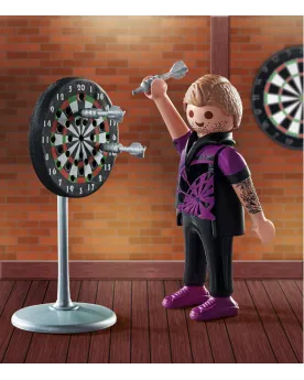 JOUEUR DE FLECHETTES  GAMME SPECIAL PLUS PMB71165 PLAYMOBIL Âge Min...