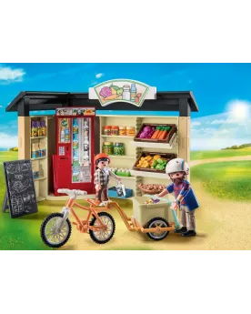 BOUTIQUE DE LA FERME   PMB71250 PLAYMOBIL Âge Minimum: 4A -Âge Maxi...