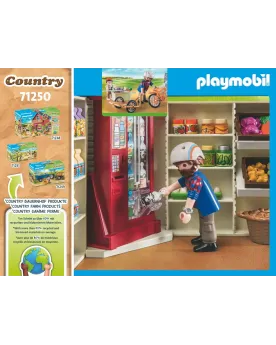 BOUTIQUE DE LA FERME   PMB71250 PLAYMOBIL Âge Minimum: 4A -Âge Maxi...