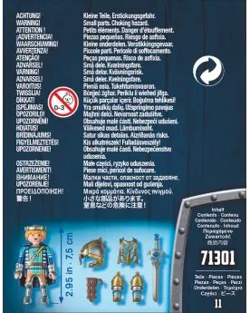 NOVELMORE - ARWYNN AVEC L'INVINCIBUS   PMB71301 PLAYMOBIL Âge Minim...