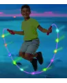 CORDE A SAUTER LUMINEUSE  Réglable. Maximum 210 cm. ALD60345  Âge M...