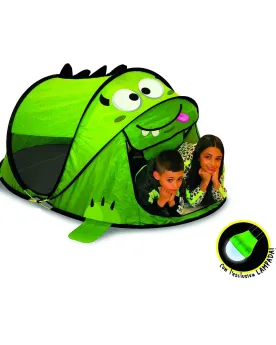 TENTE POP UP MONSTRES 2 ENFANTS + LAMPE  1 sac de transport et 1 la...