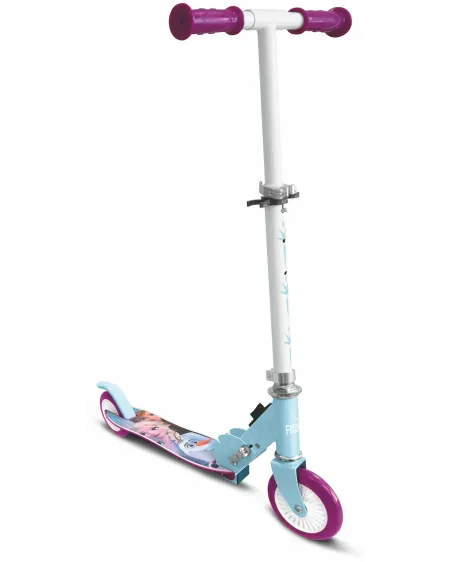 SCOOTER ALU FROZEN  Pliable. Roues 120 mm. Existe en Spiderman et S...