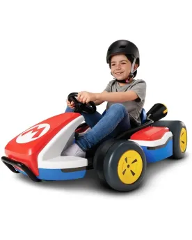 KART MARIO 24V 13KMH 3 VITESSES ET SONS  Batterie 24V. Siège réglab...