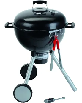 BARBECUE WEBER ONE TOUCH L/S Place l'allume-feu près du charbon. Il...