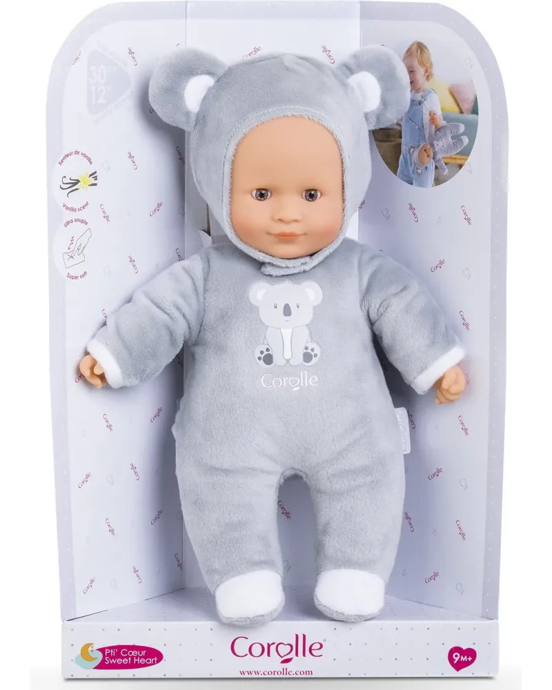 BEBE P'TIT COEUR KOALA 30CM   COR100610 COROLLE Âge Minimum: 18M -Â...