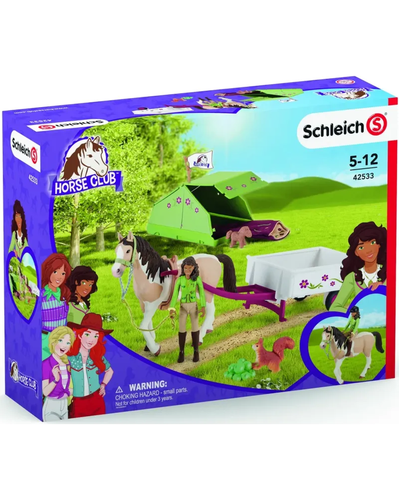 HORSE CLUB SARAH'S CAMPING ADVENTURE   SCL42533 SCHLEICH Âge Minimu...