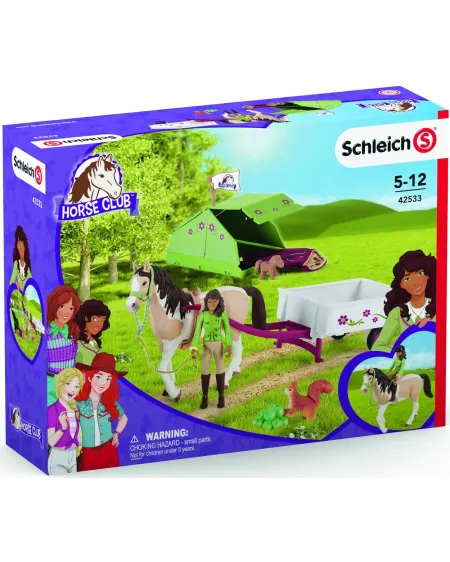 HORSE CLUB SARAH'S CAMPING ADVENTURE   SCL42533 SCHLEICH Âge Minimu...