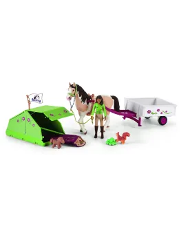 HORSE CLUB SARAH'S CAMPING ADVENTURE   SCL42533 SCHLEICH Âge Minimu...