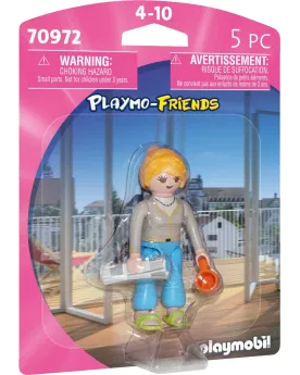 JEUNE FEMME ET JOURNAL   PMB70972 PLAYMOBIL Âge Minimum: 4A -Âge Ma...