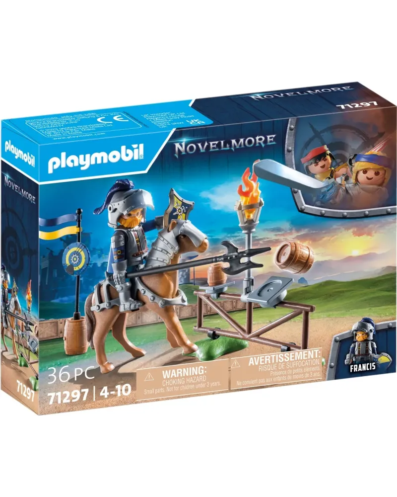 CHEVALIER ET ACCESSOIRES D'ENTRAINEMENT   PMB71297 PLAYMOBIL Âge Mi...