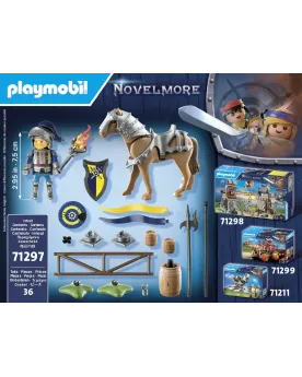 CHEVALIER ET ACCESSOIRES D'ENTRAINEMENT   PMB71297 PLAYMOBIL Âge Mi...