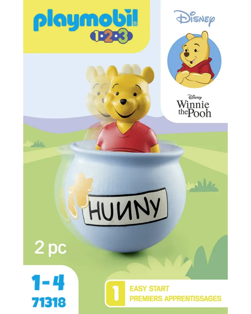 WINNIE L'OURSON ET CULBUTO POT DE MIEL   PMB71318 PLAYMOBIL Âge Min...