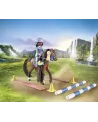 ZOE ET BLAZE AVEC PARCOURS D'OBSTACLES   PMB71355 PLAYMOBIL Âge Min...