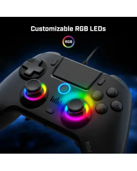 PL4 MANETTE FILAIRE SC10 AUDIO NOIRE  Compatible PS4, PS3 & PC;Câbl...