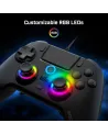 PL4 MANETTE FILAIRE SC10 AUDIO NOIRE  Compatible PS4, PS3 & PC;Câbl...