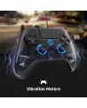 PL4 MANETTE FILAIRE SC10 AUDIO NOIRE  Compatible PS4, PS3 & PC;Câbl...